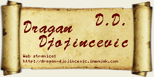 Dragan Đojinčević vizit kartica